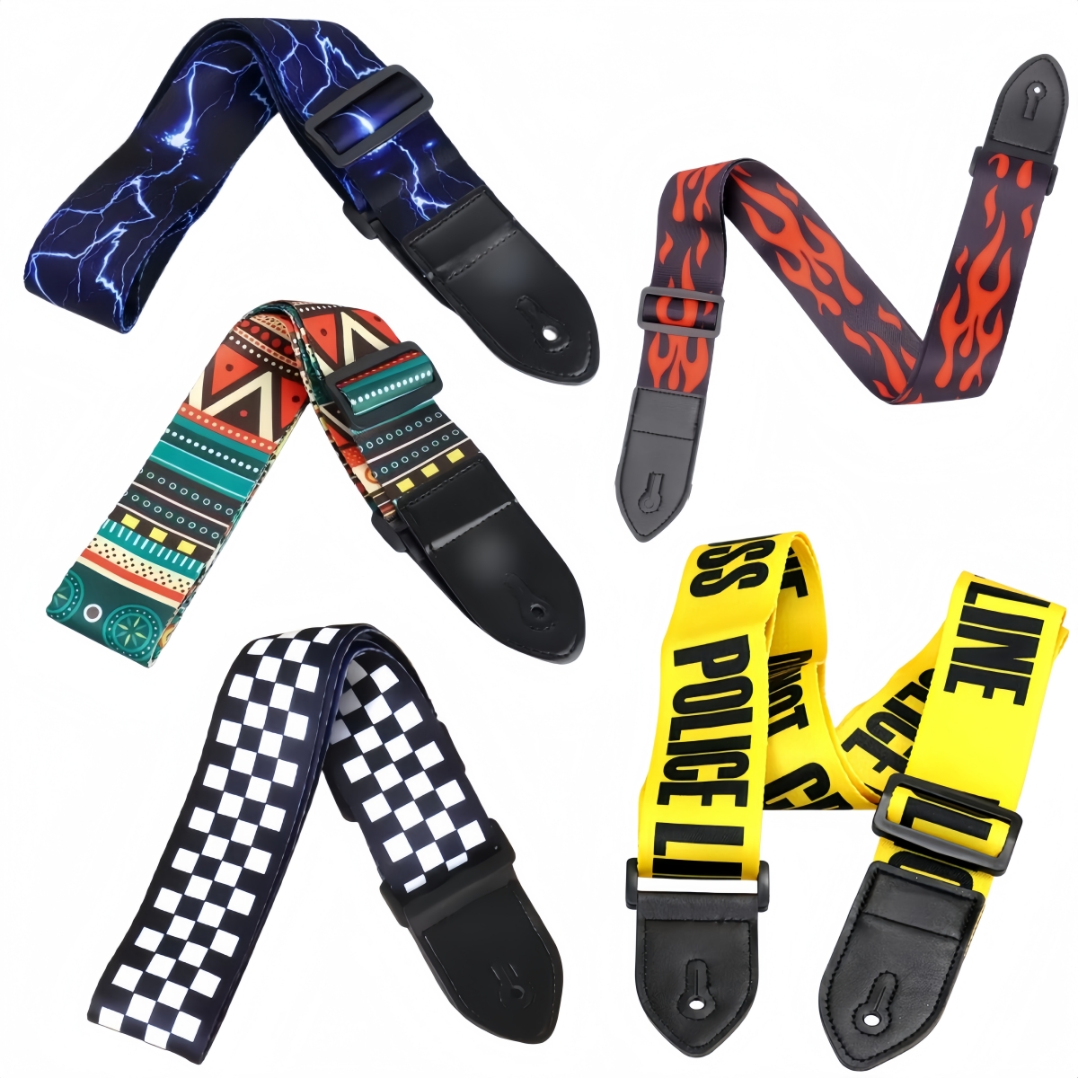 Musical Instrument Types - Miwayer 1pc Adjustable Shoulder Strap Artistic