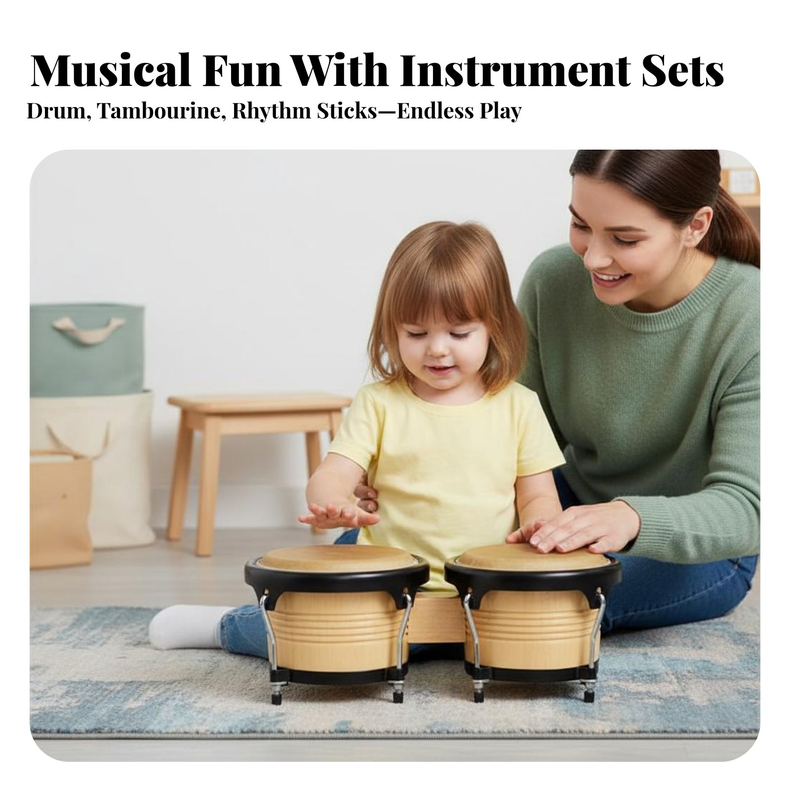 Bongo Drum Set - Bongo Drum Set Educational 6 and