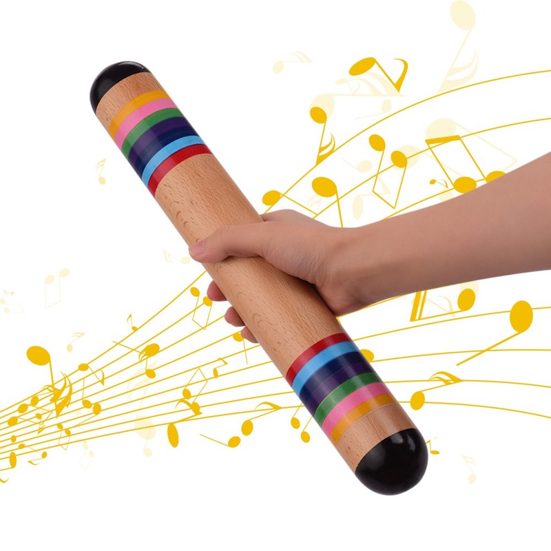 Musical Instruments Game - New Wooden Rainstick Rainmaker Rain Shaker