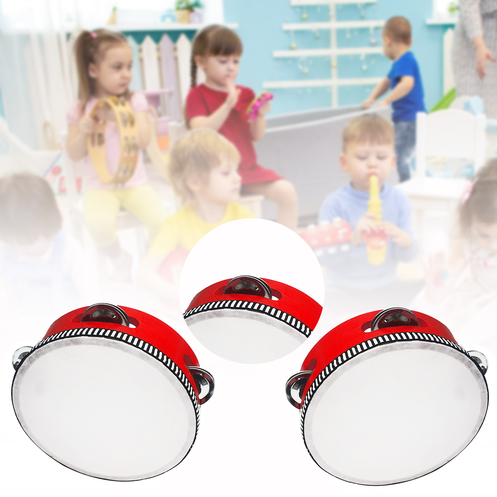 Tambourines For Children Porta - مراجعة Musical Instrument Types وسعره