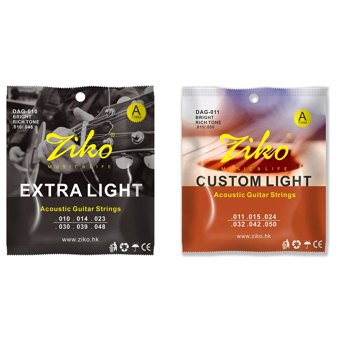 ZIKO Acoustic Guitar String St - مراجعة Musical Instrument Strings وسعره