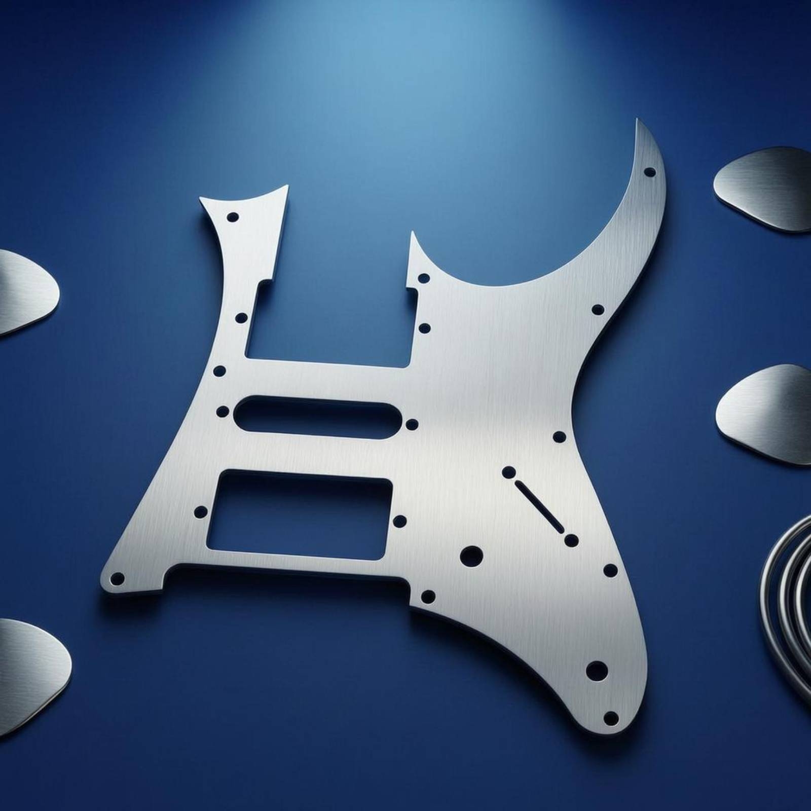 Electric Guitar Pickguard Alum - مراجعة Musical Instruments وسعره