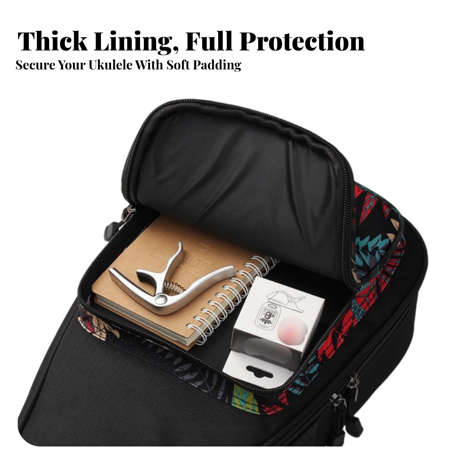 Ukulele Bag Adjustable Shoulde - مراجعة Musical Instruments وسعره