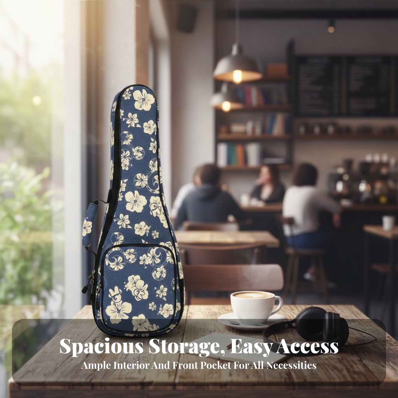 Ukulele Bag Adjustable Shoulde - مراجعة Musical Instruments وسعره