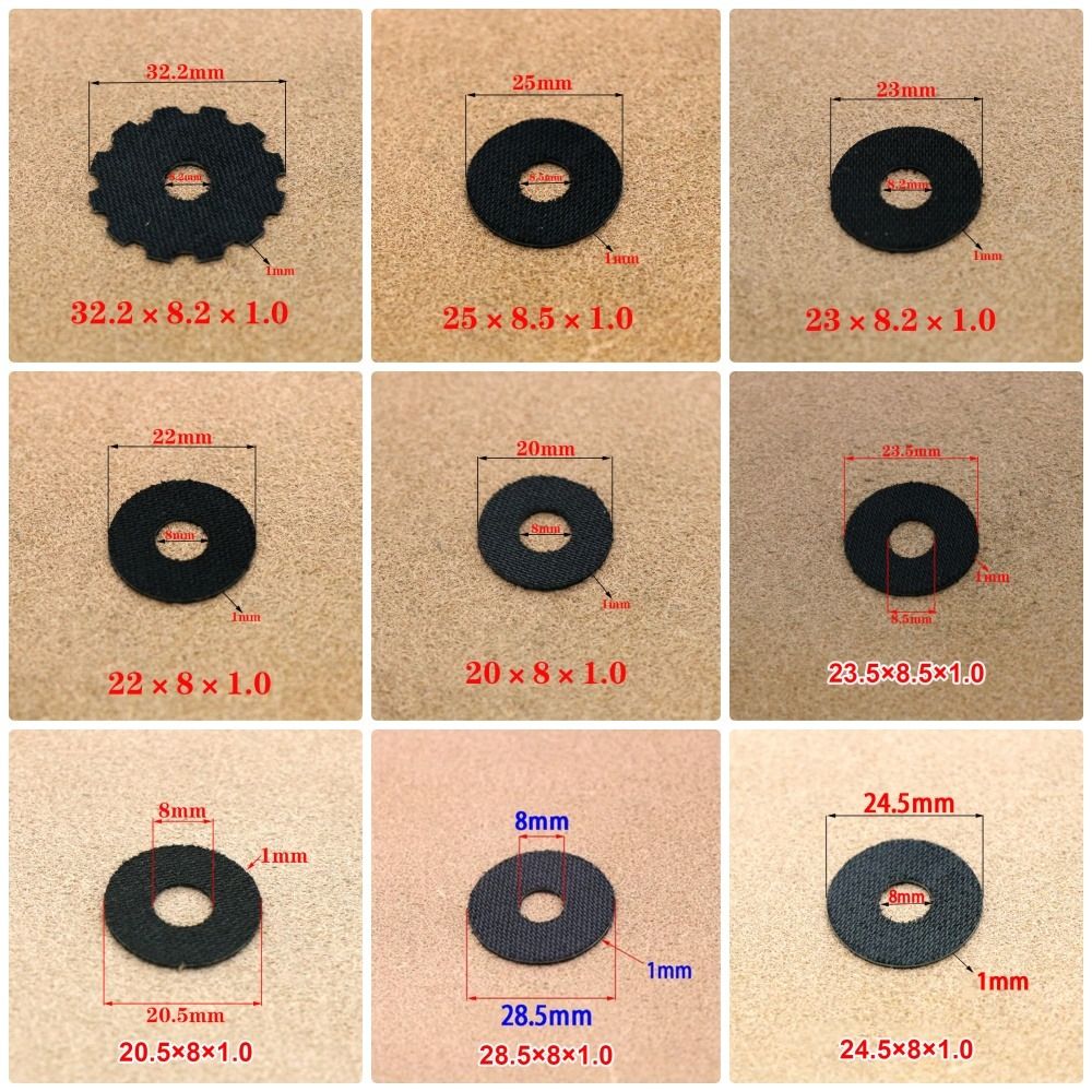 1mm Carbon Fiber Drag Washers  - مراجعة Ocean Drum Wave وسعره