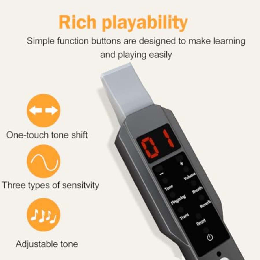 Electric Saxophone Digital Win - مراجعة Musical Instruments وسعره