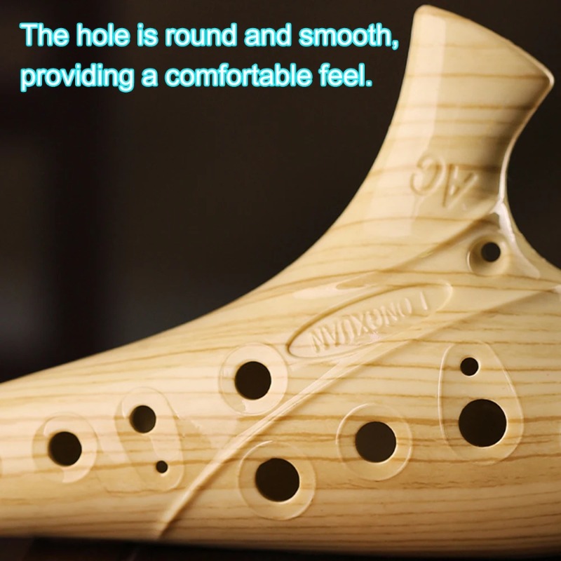 12 Hole Ocarina for Beginners  - مراجعة Musical Instrument Easy To Learn وسعره