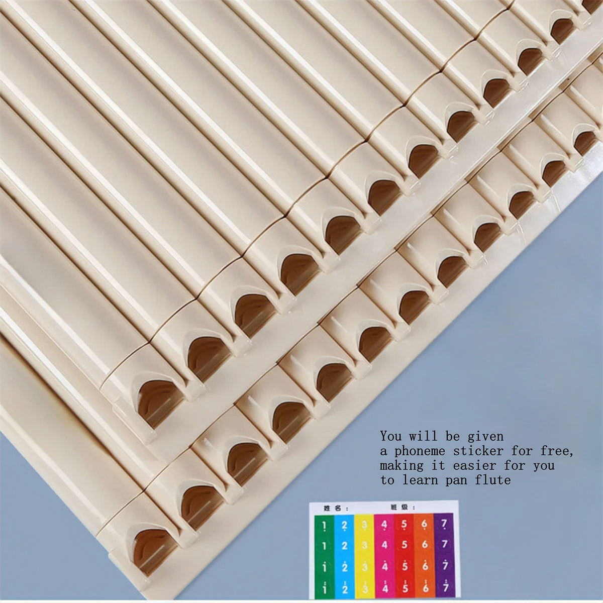 Miwayer Pan Flute 18 Pipes Eco - مراجعة Musical Instrument Easy To Learn وسعره