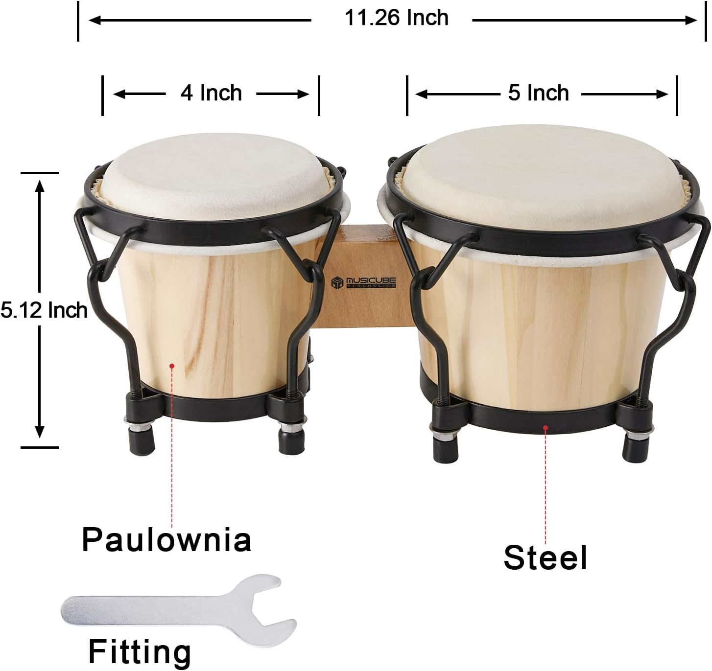 Wholesale Price Top Quality 4+ - مراجعة Bongo Drum Set وسعره