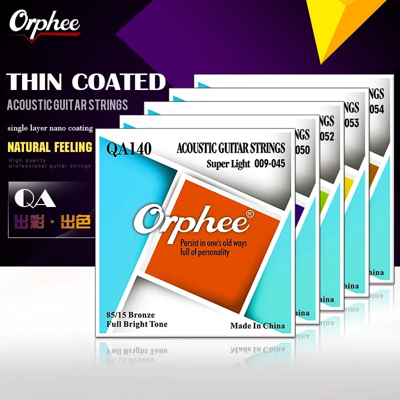 Orphee Acoustic Guitar Strings - مراجعة Musical Instrument Strings وسعره