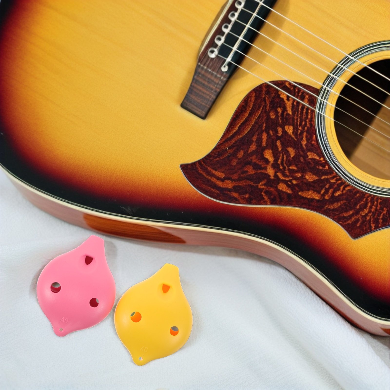2Pcs Student Six Hole Ocarina  - مراجعة Musical Instrument Easy To Learn وسعره