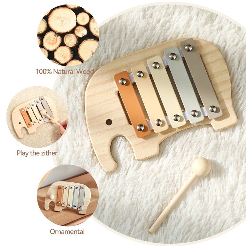 Baby Montessori Toy Cartoon El - مراجعة Musical Instruments Game وسعره
