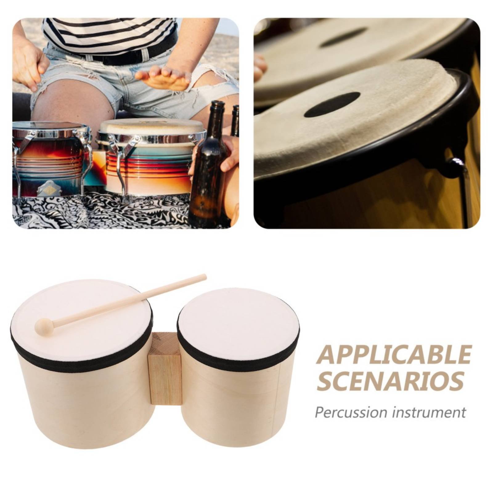 Bongo Drum Set Easy to Learn R - مراجعة Bongo Drum Set وسعره
