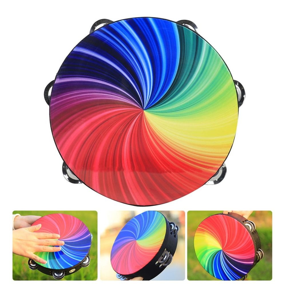 Double Row Jingles Hand Drum D - مراجعة Musical Instruments Game وسعره