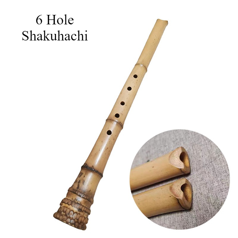 6/8 Holes Shakuhachi China Tra - مراجعة Shakuhachi Bamboo Flute وسعره
