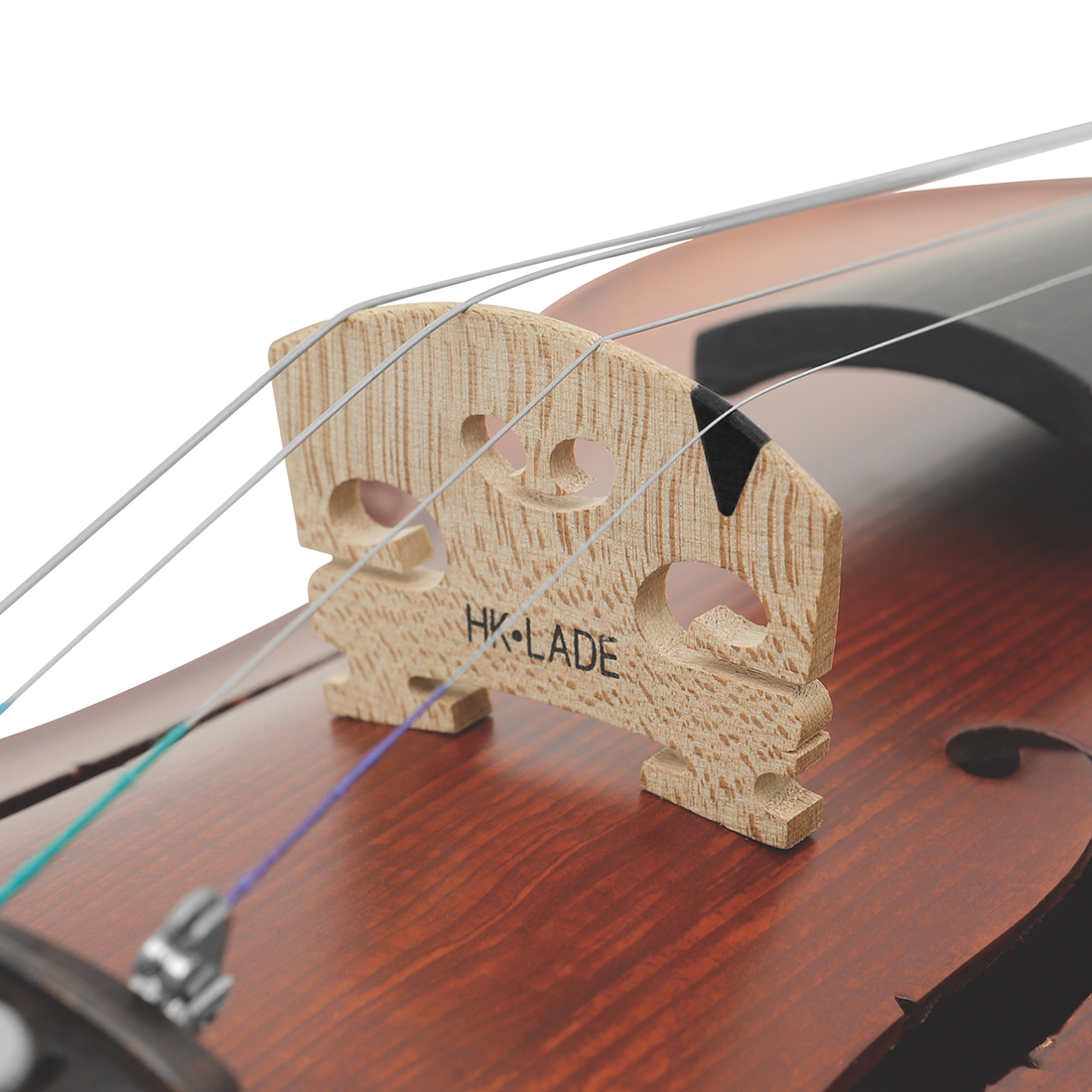 4/4 Violin Bridges Fiddle Mapl - مراجعة Musical Instrument Veena وسعره