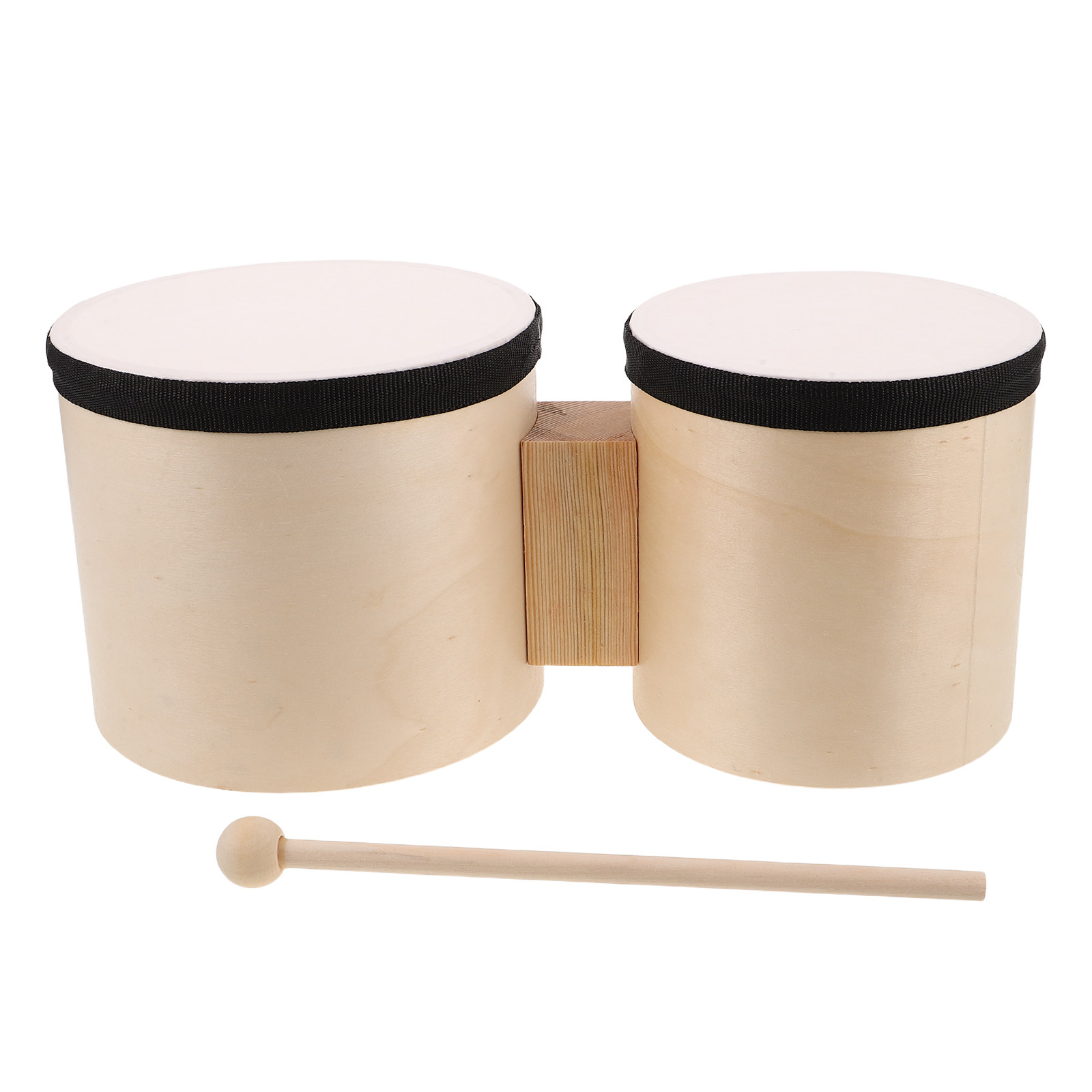 1 Sets Wooden Bongos Hand Drum - مراجعة Bongo Drum Set وسعره