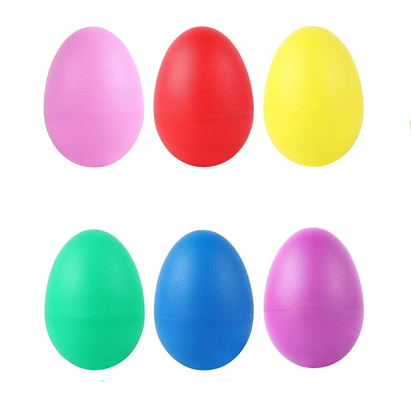 2Pcs Plastic Egg Shakers Percu - مراجعة Musical Instruments Game وسعره