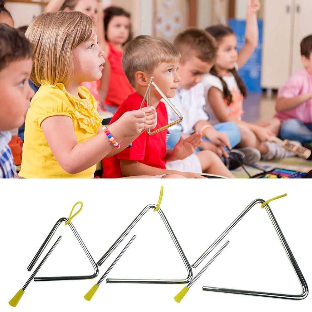 Stainless Steel Triangle Music - مراجعة Musical Instrument Triangle وسعره