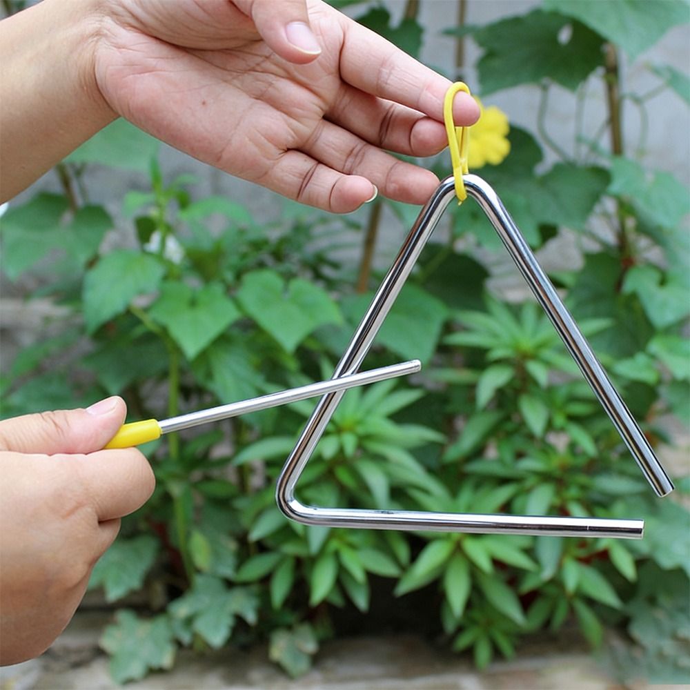 Stainless Steel Triangle Music - مراجعة Musical Instrument Triangle وسعره