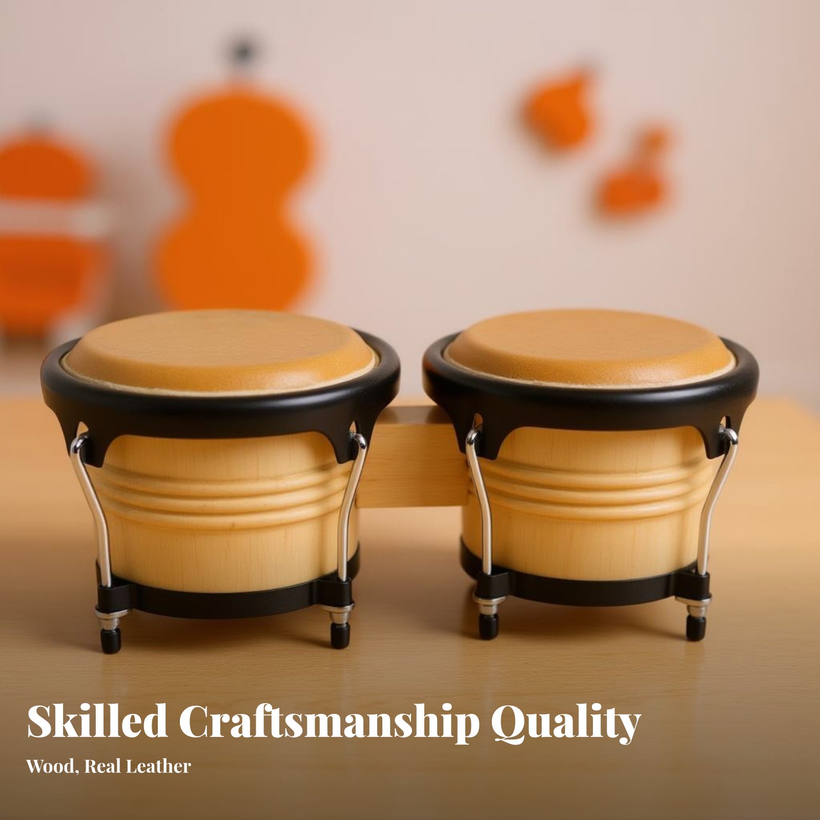 Bongo Drum Set Educational 6 a - مراجعة Bongo Drum Set وسعره