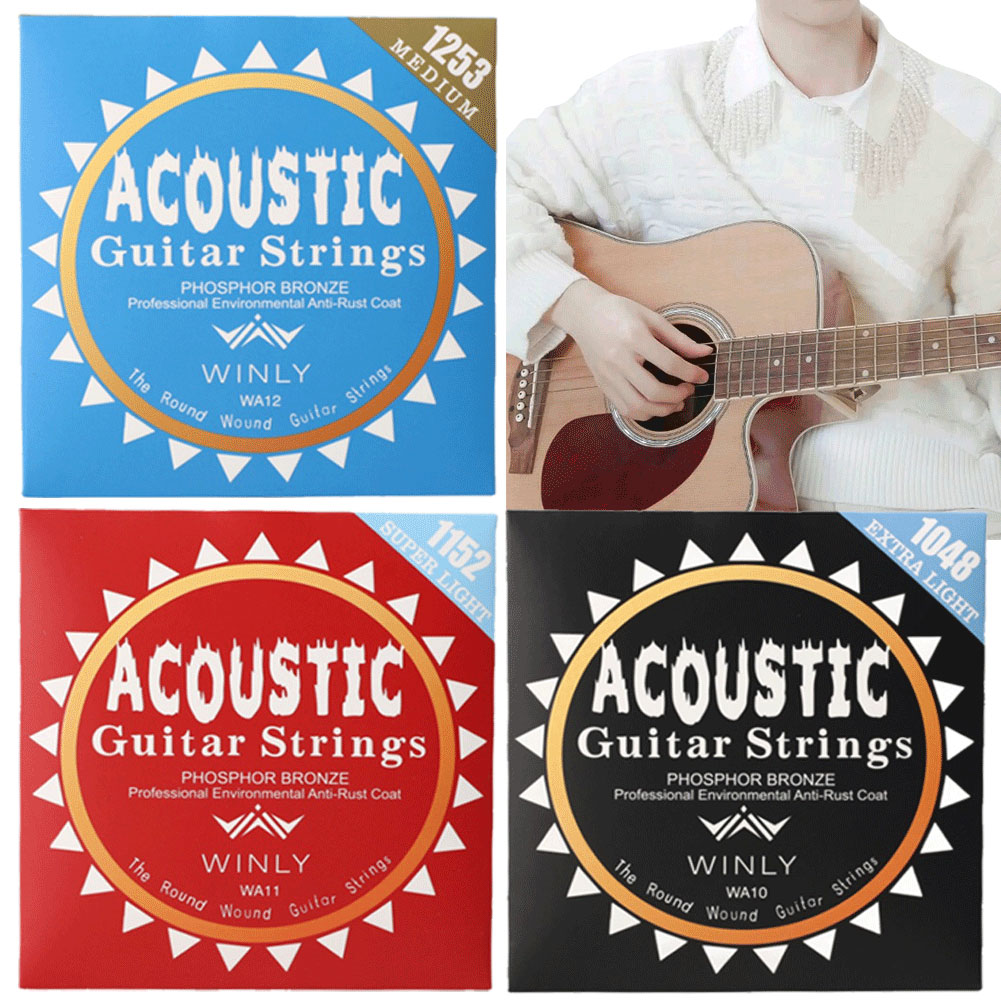 Phosphor Bronze Strings Steel  - مراجعة Musical Instrument Strings وسعره