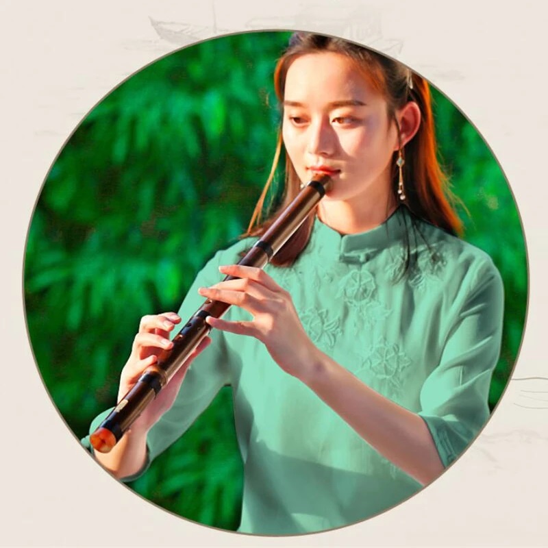 Chinese Flute Xiao With Blower - مراجعة Shakuhachi Bamboo Flute وسعره