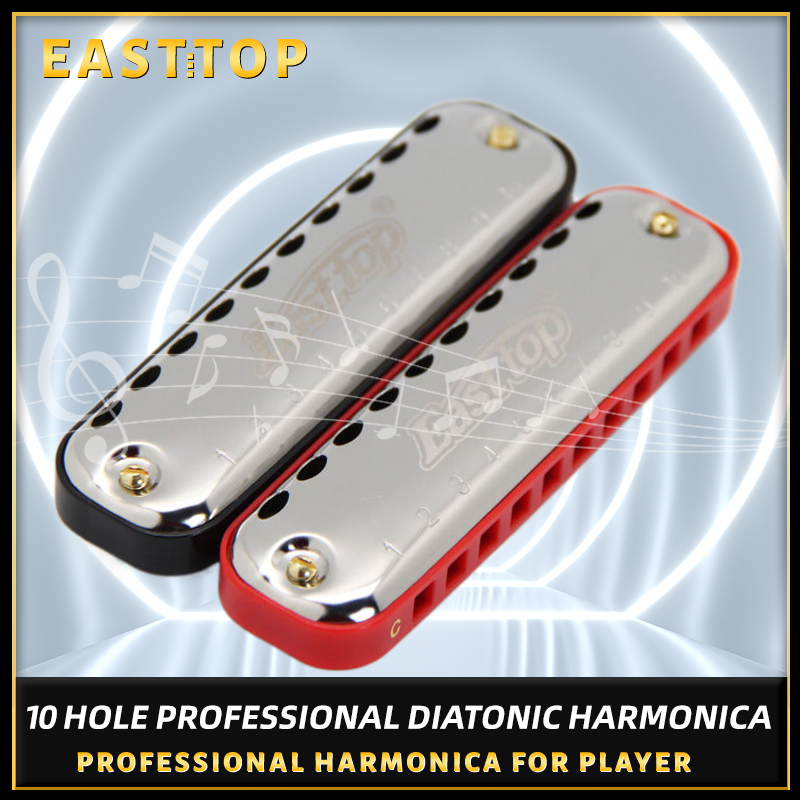 EASTTOP Harmonica Blues Harp K - مراجعة Musical Instrument Reed وسعره