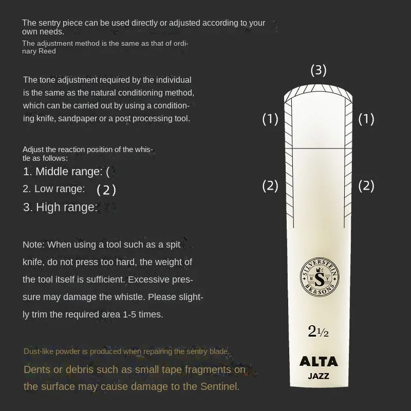 Baritone Upper Bass Reed, Silv - مراجعة Musical Instrument Reed وسعره