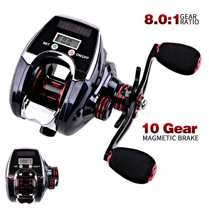 8.0:1 19+1BB Fishing Reel Left - مراجعة Ocean Drum Wave وسعره