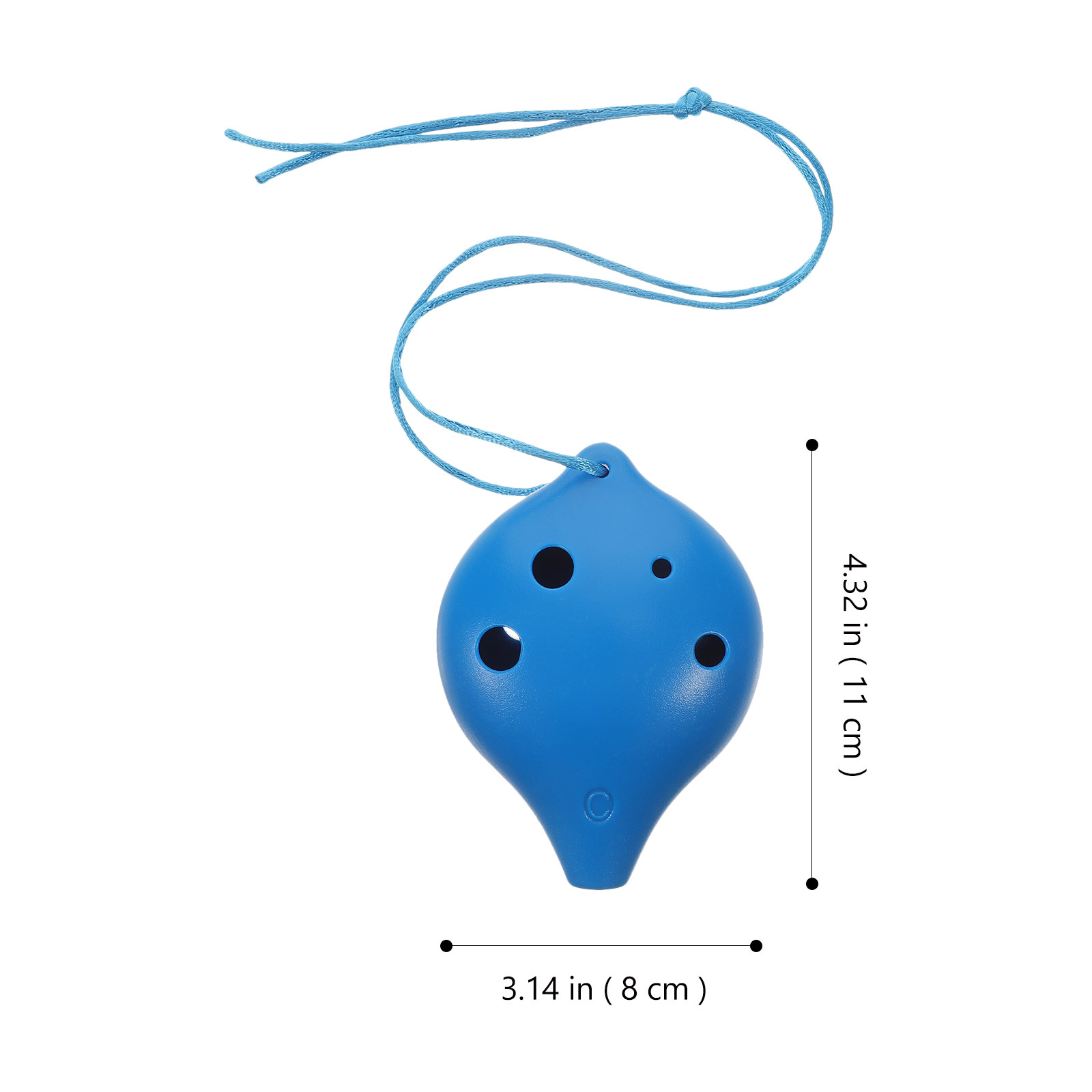 6-Hole Plastic Ocarina for Beg - مراجعة Musical Instrument Easy To Learn وسعره