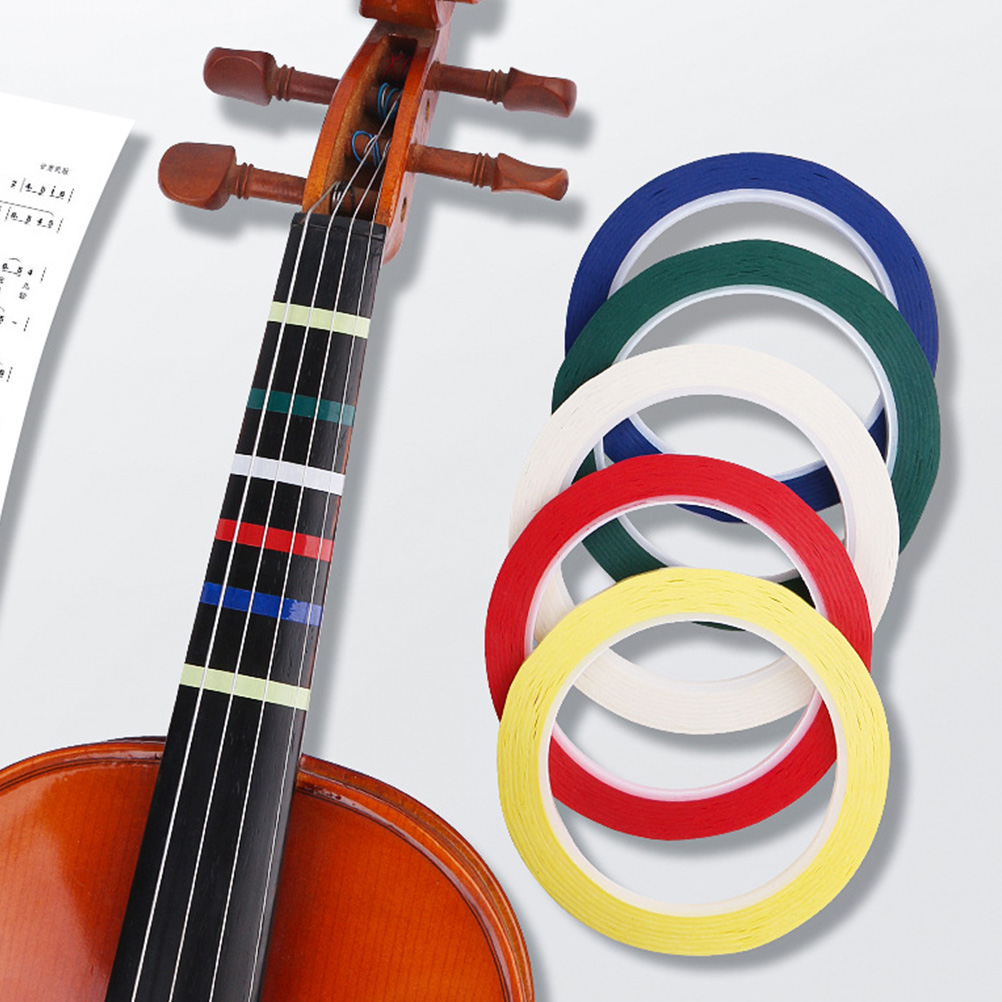 6 Pcs Violin Tape Fingerboard  - مراجعة Musical Instrument Veena وسعره