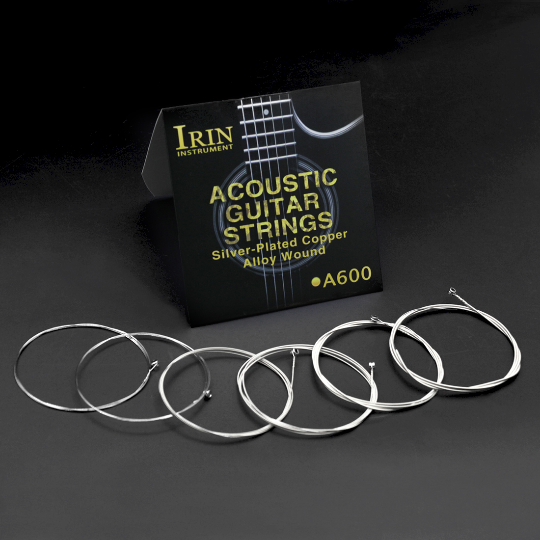IRIN A600 Acoustic Folk Guitar - مراجعة Musical Instrument Strings وسعره