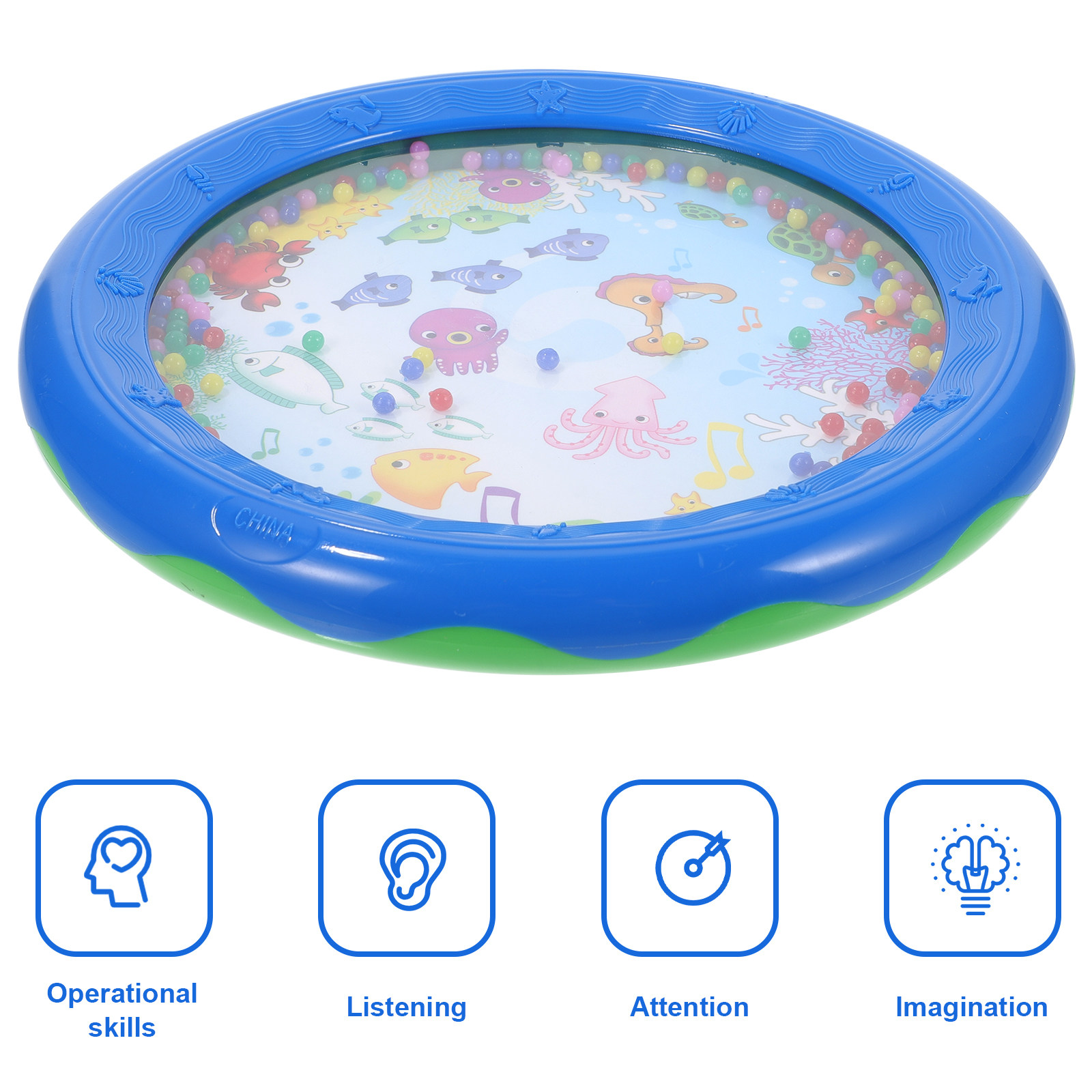 Ocean Drums Wave Bead Drum Com - مراجعة Ocean Drum Wave وسعره