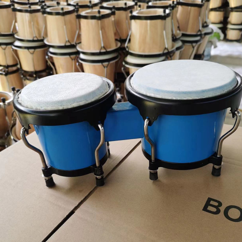 4+5-inch ABS Plastic Bongo Dru - مراجعة Bongo Drum Set وسعره