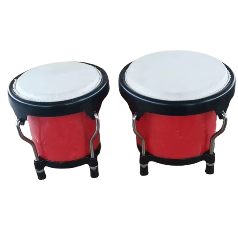 4+5-inch ABS Plastic Bongo Dru - مراجعة Bongo Drum Set وسعره
