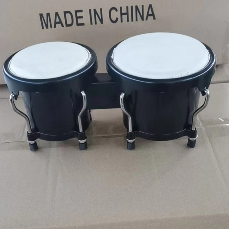 4+5-inch ABS Plastic Bongo Dru - مراجعة Bongo Drum Set وسعره