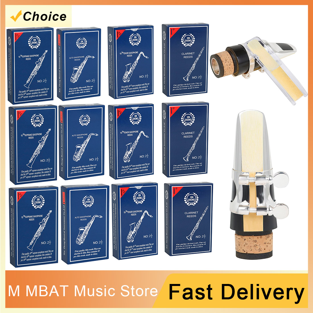 10/20Set 2.5 Soprano/Alto/Teno - مراجعة Musical Instrument Reed وسعره