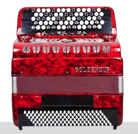 Bayan Accordion 96/120 Bass Tr - مراجعة Musical Instrument Reed وسعره