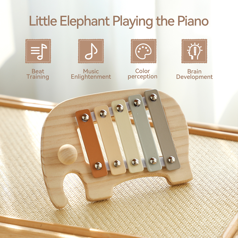 Baby Montessori Toy Cartoon El - مراجعة Musical Instruments Game وسعره