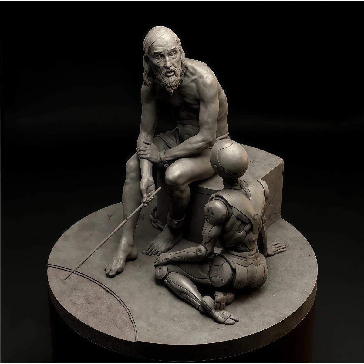 1/24 resin soldier model GK -  - مراجعة Bagpipe Practice Chanter وسعره