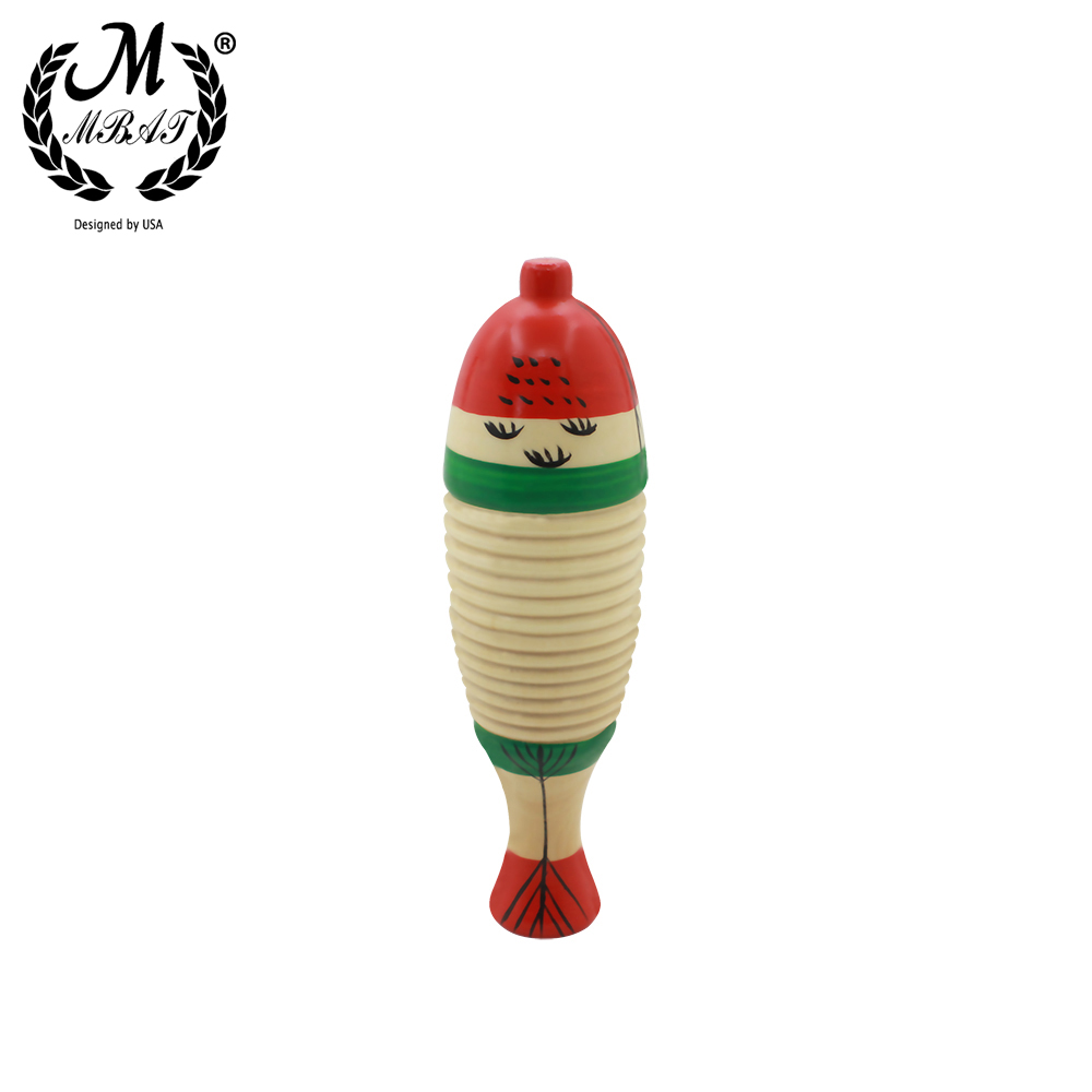 M MBAT Wooden Fish Toy Game Pe - مراجعة Musical Instruments Game وسعره