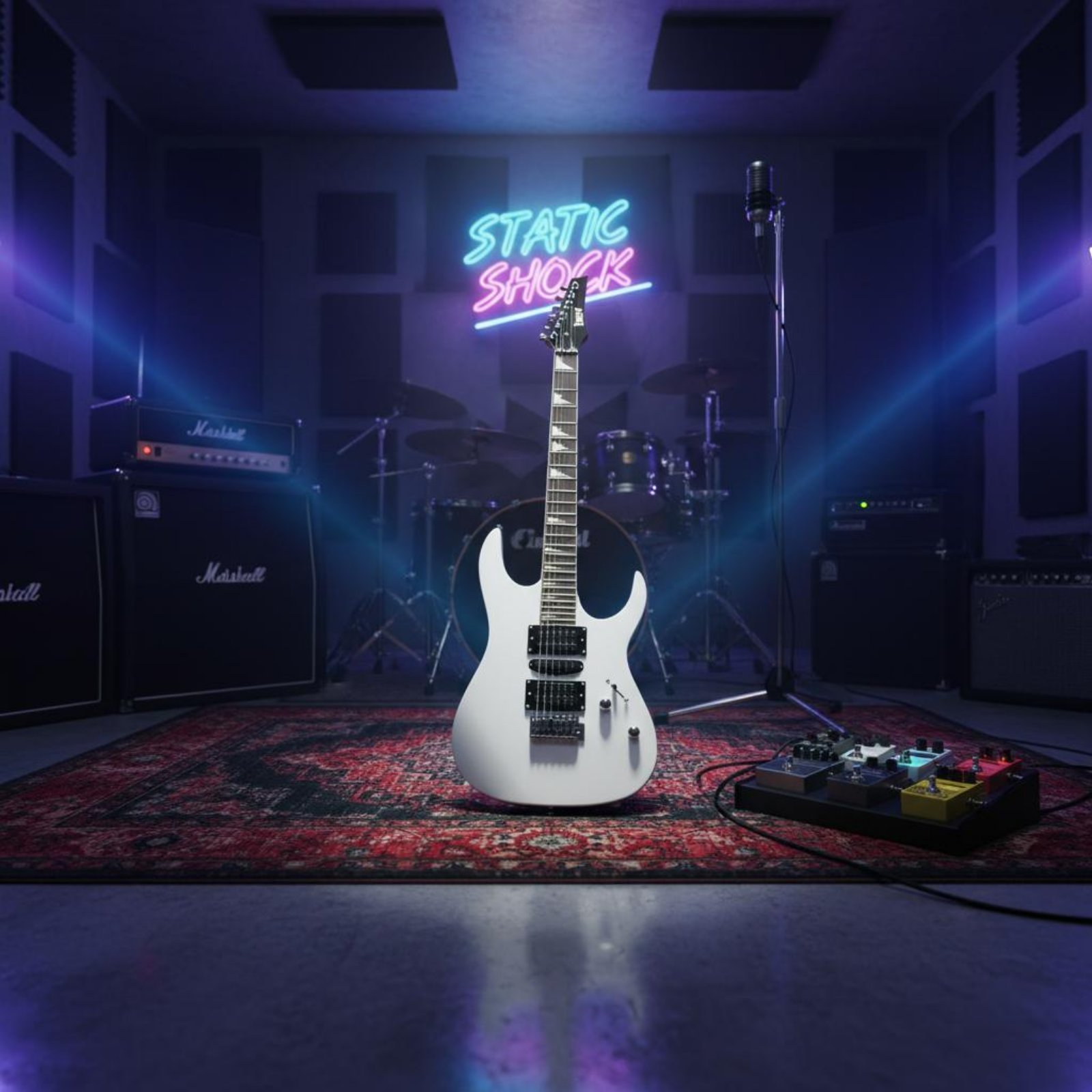 HSS Pickup Guitar with Accesso - مراجعة Musical Instrument Types وسعره