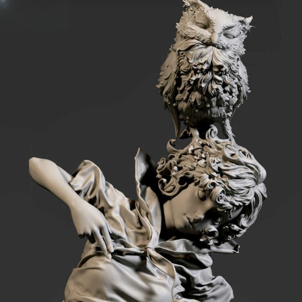 1/6 resin soldier model GK Owl - مراجعة Bagpipe Practice Chanter وسعره