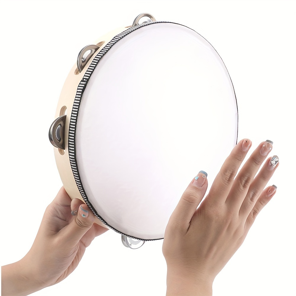 10 inch Wooden Hand Held Drum  - مراجعة Ocean Drum Wave وسعره