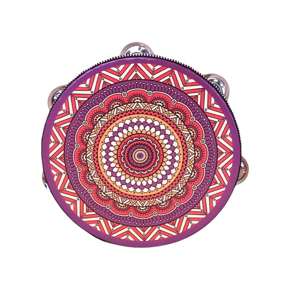Wooden Tambourine for Adults M - مراجعة Musical Instrument Types وسعره