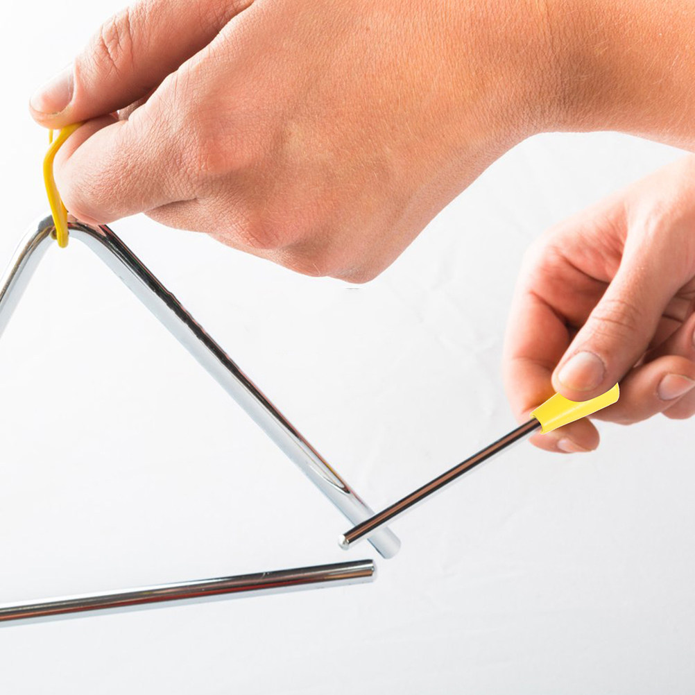 8Pcs Triangle Iron Sticks High - مراجعة Musical Instrument Triangle وسعره
