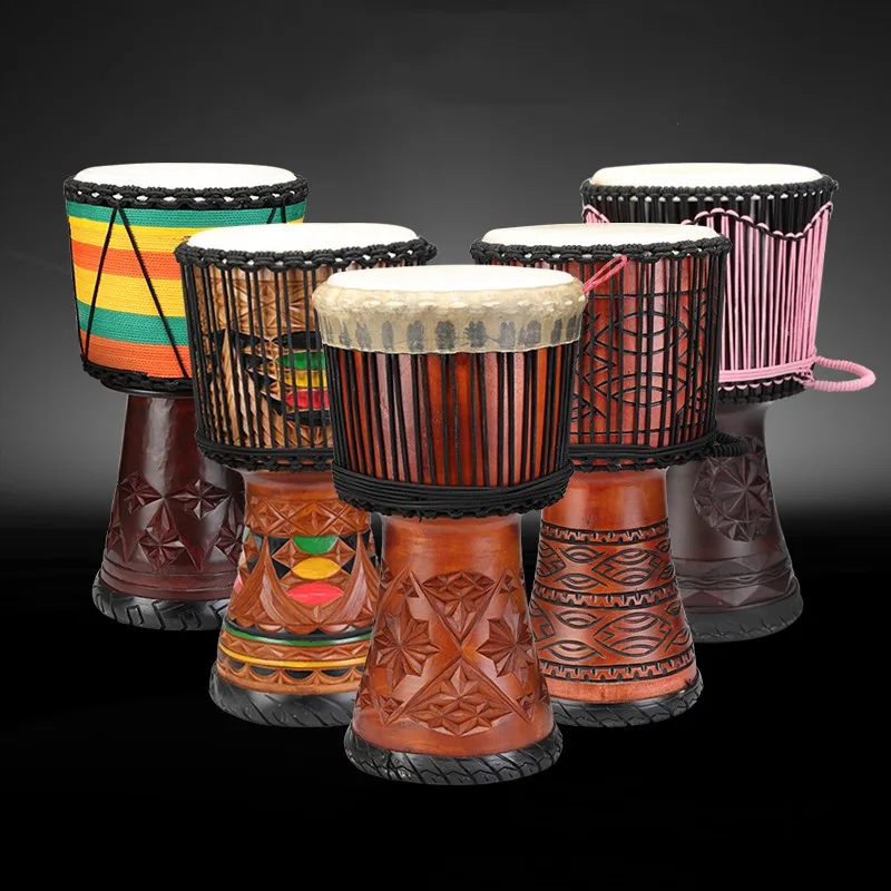 12 Inch Djembe Mahogany Africa - مراجعة Musical Instrument Types وسعره