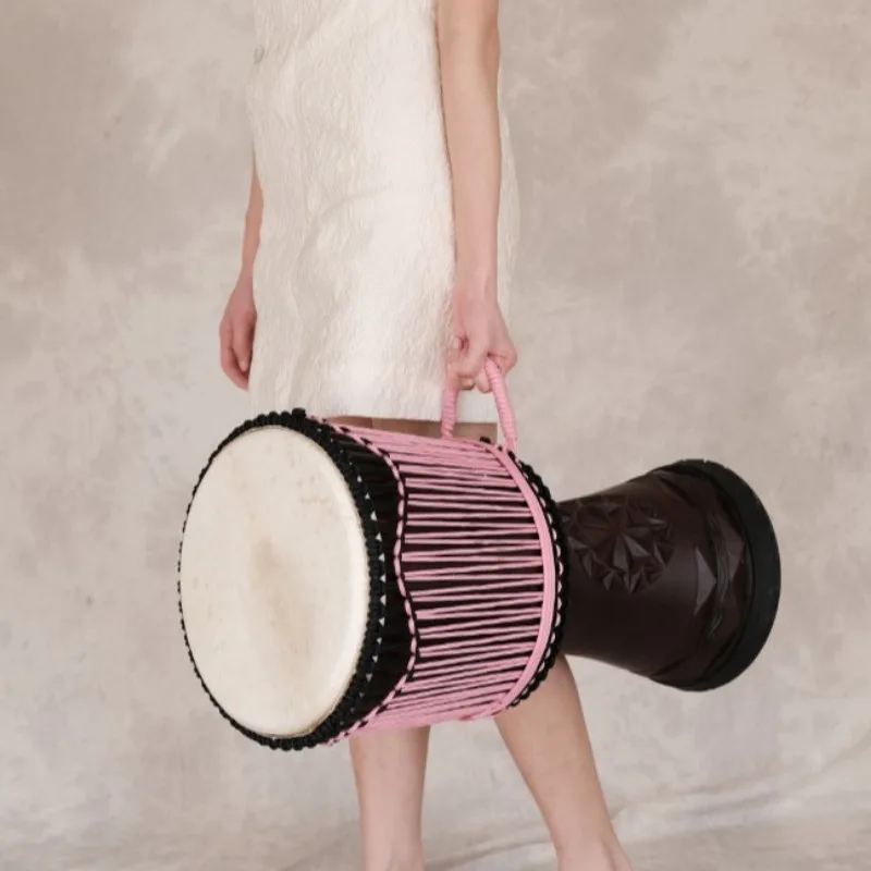 12 Inch Djembe Mahogany Africa - مراجعة Musical Instrument Types وسعره