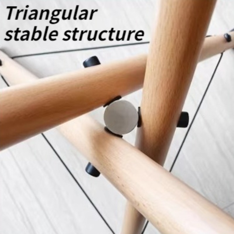 Solid Wood Handpan Stand Handm - مراجعة Musical Instrument Triangle وسعره